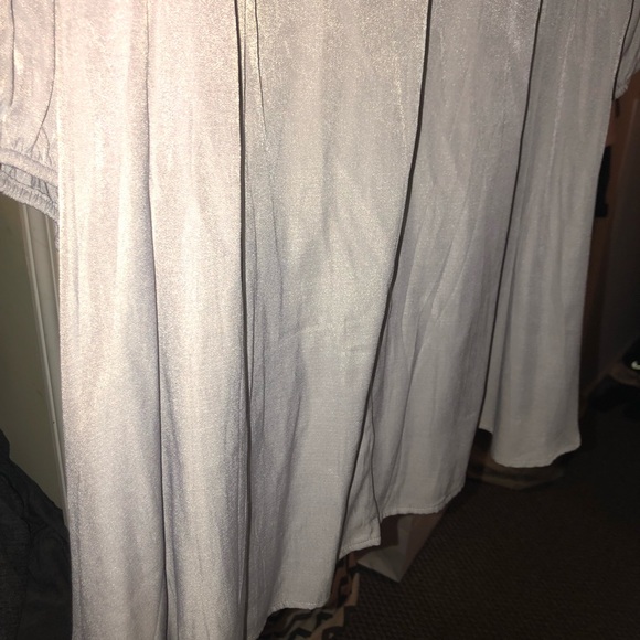 Flowy cotton/polyester dress - Picture 5 of 8